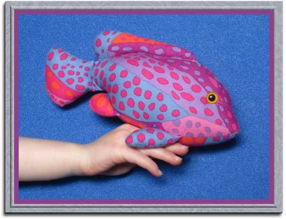 Finger Pocket Fish 3 “Another Little Fishy” Sewing Pattern PDF